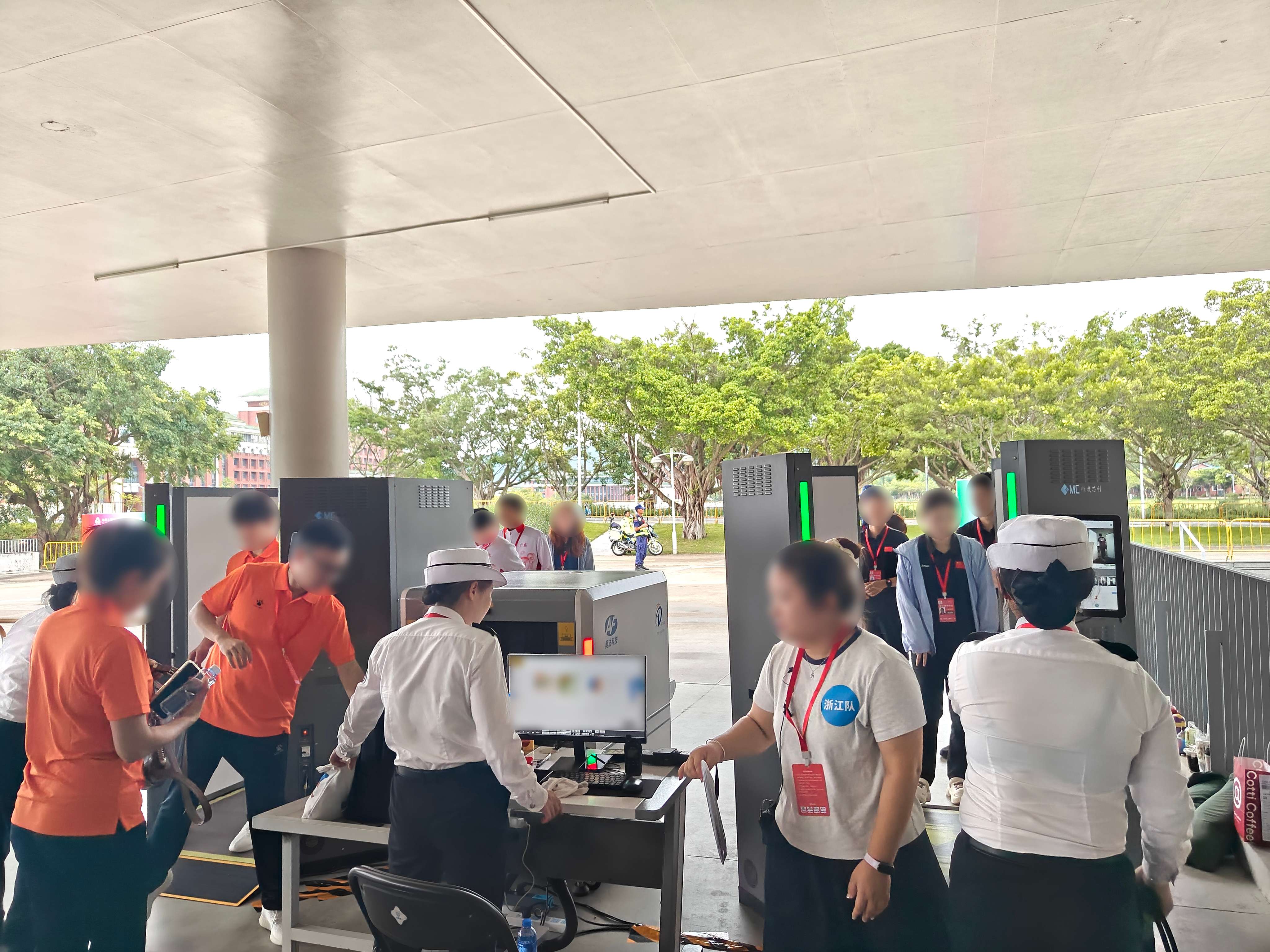 微度芯创毫米波安检通道为第十五届全国运动会保驾护航