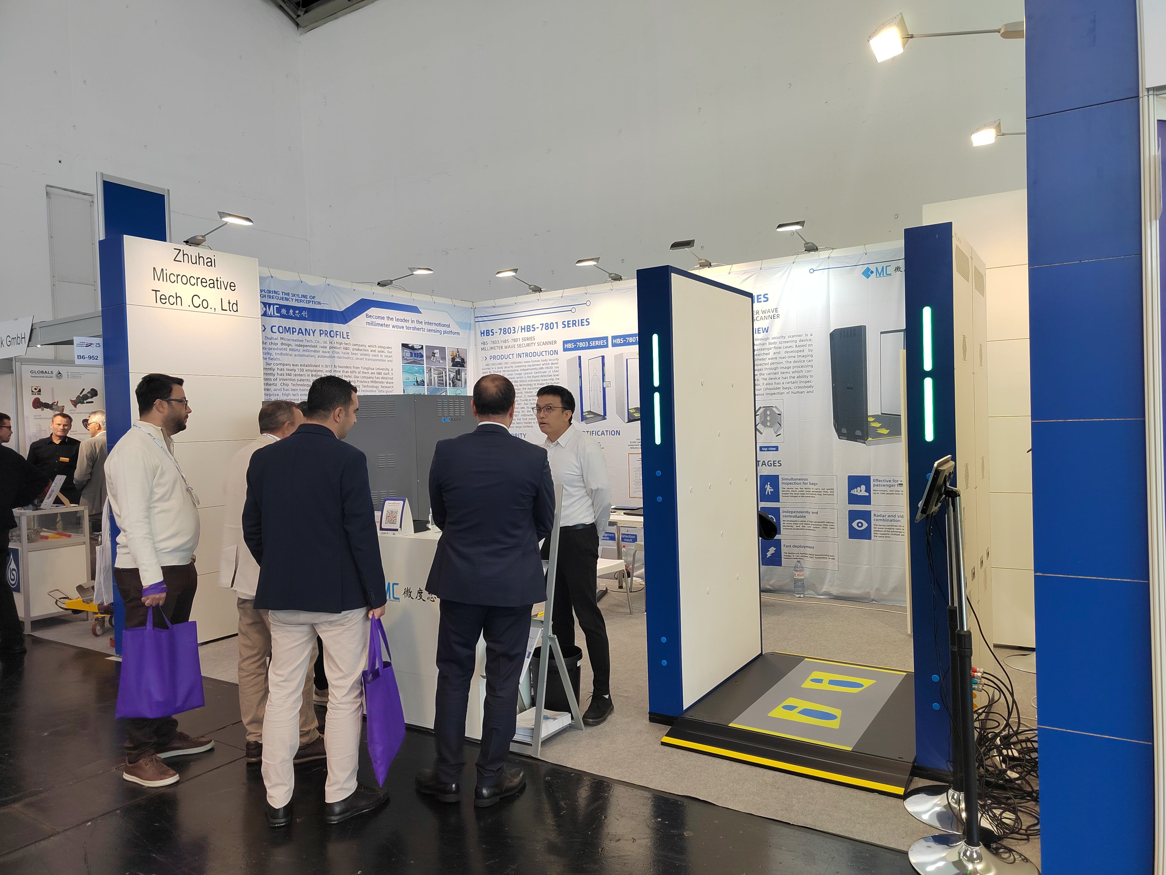 INTER AIRPORT EUROPE 2025 | 微度芯创携安检设备首次亮相欧洲国际机场设施展