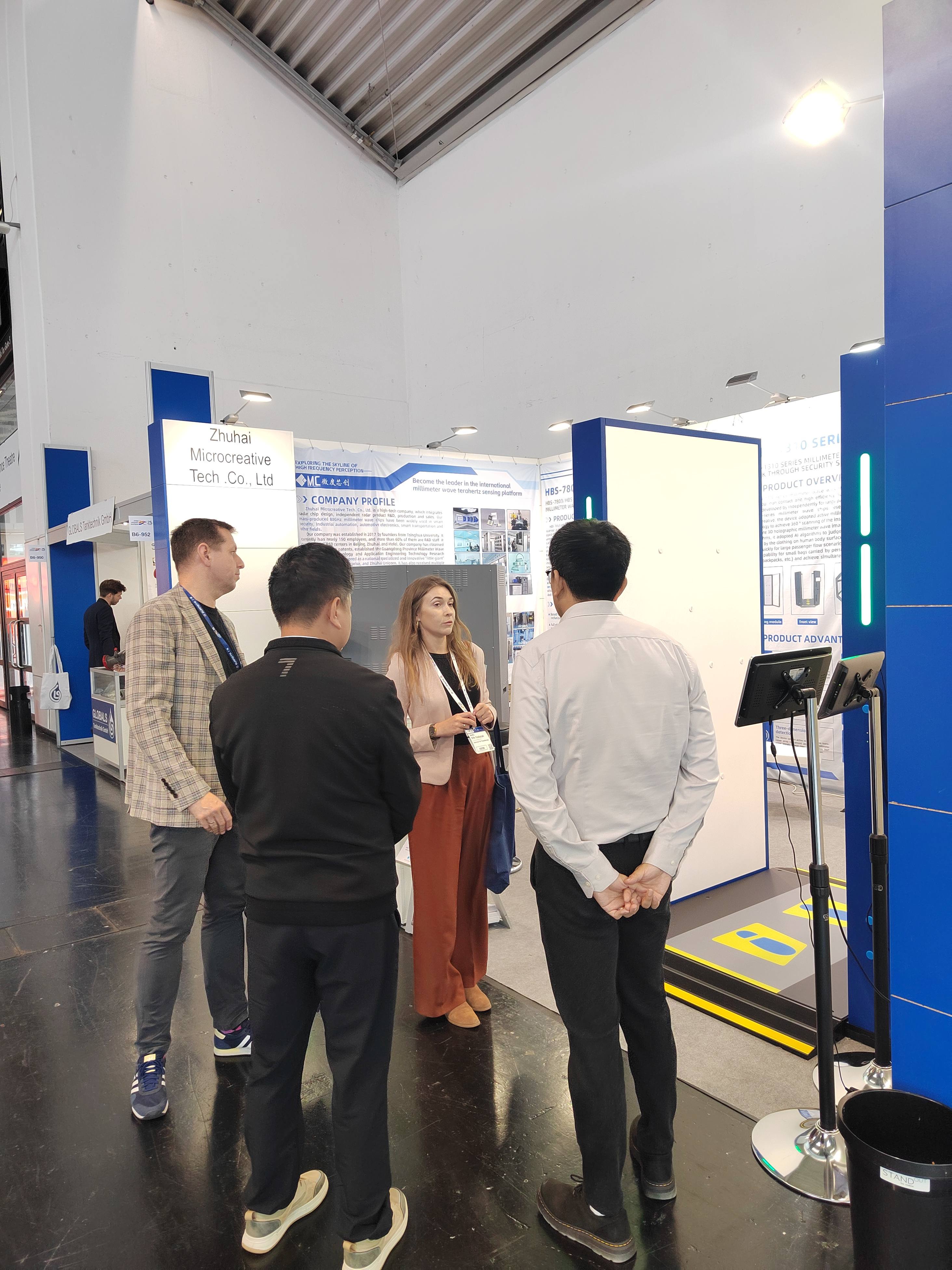 INTER AIRPORT EUROPE 2025 | 微度芯创携安检设备首次亮相欧洲国际机场设施展