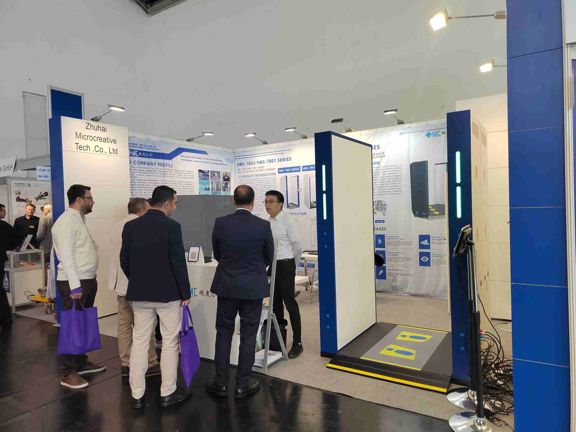 INTER AIRPORT EUROPE 2025 | 微度芯创携安检设备首次亮相欧洲国际机场设施展